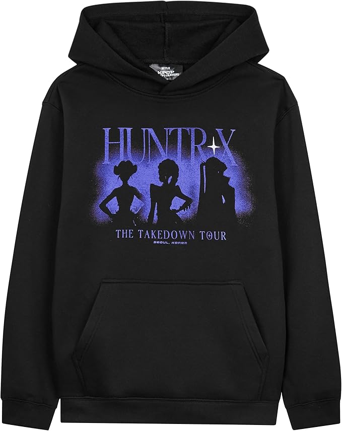 KPop Demon Hunters Officiel Sweat a Capuche Fille, Hoodies Cosy, Chaud Cadeau pour Filles et Ado