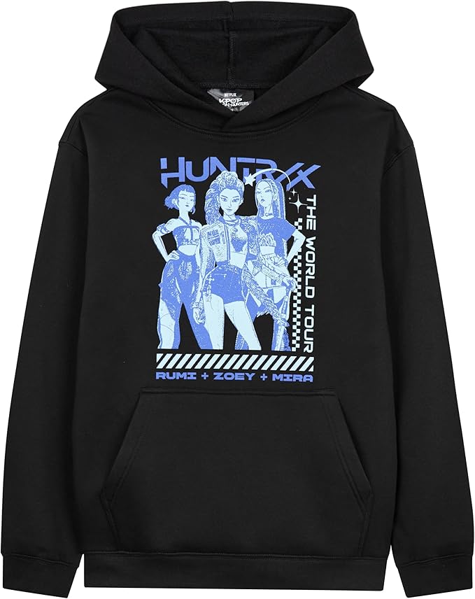 KPop Demon Hunters Officiel Sweat a Capuche Fille, Hoodies Cosy, Chaud Cadeau pour Filles et Ado