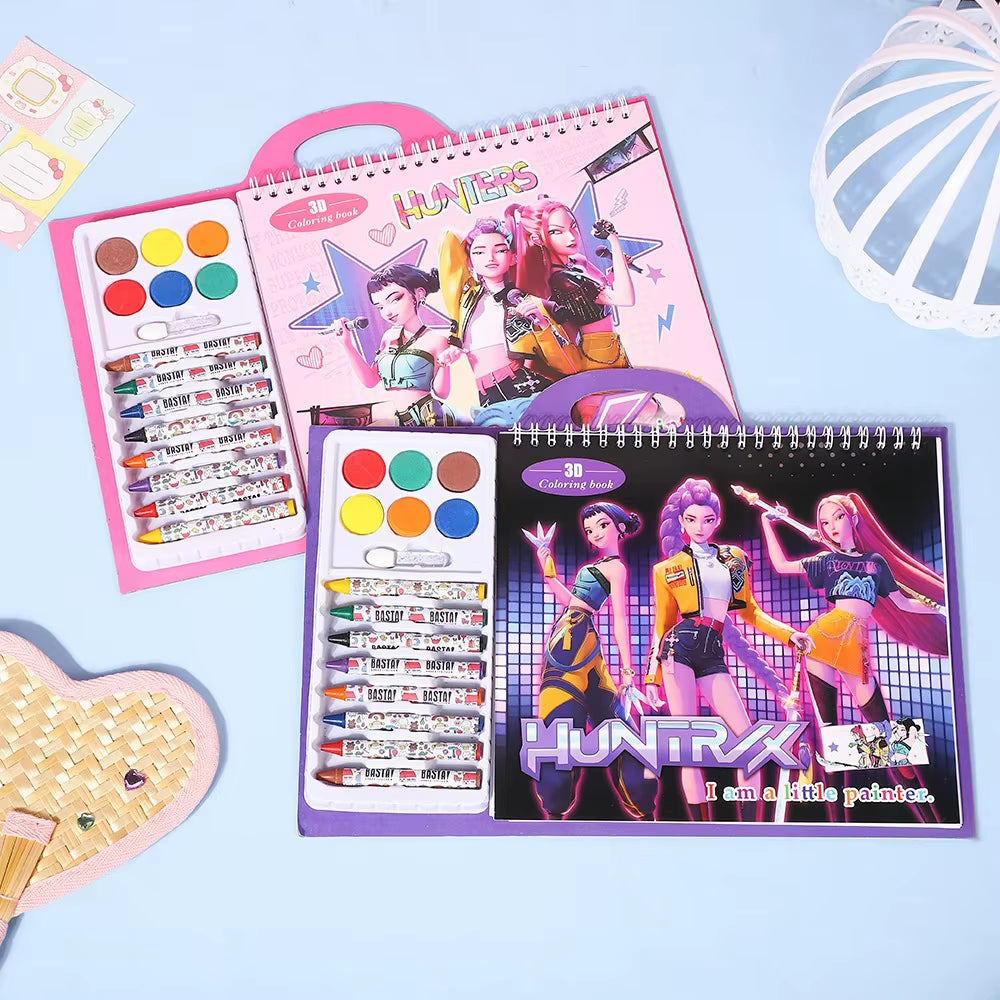 Livre de coloriage Kpop Demon Hunters