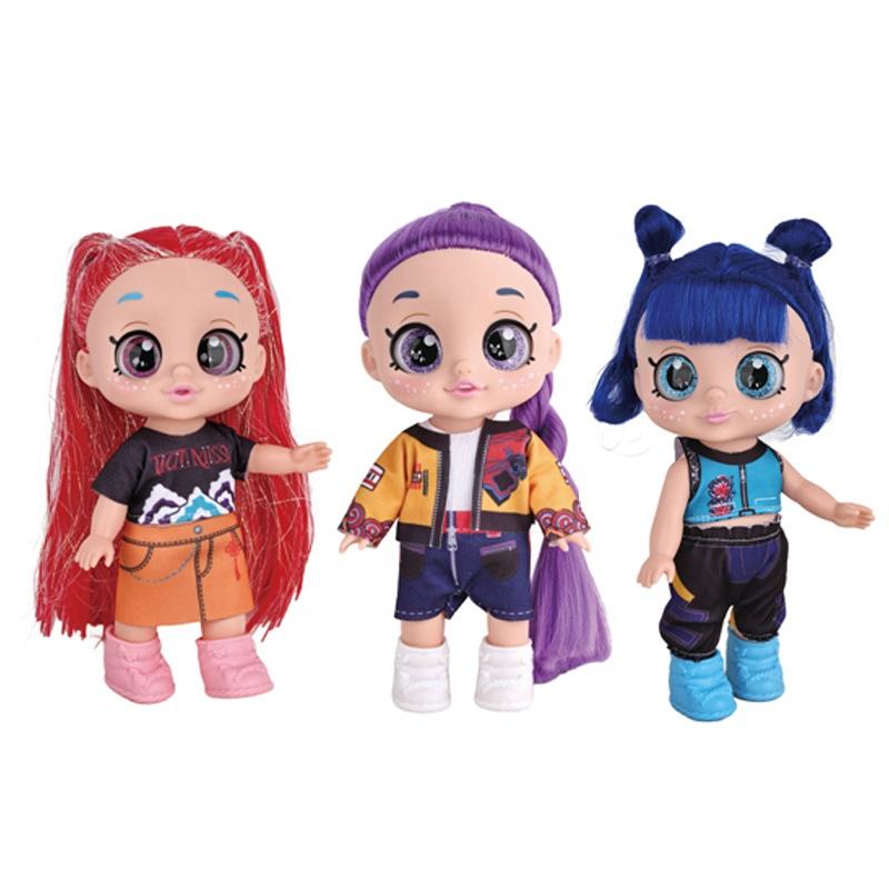 K-Pop Demon Hunters 10-Inch Figures with 5D Eyes, 5-Point Articulated PVC Dolls with Interactive Music Theme Song