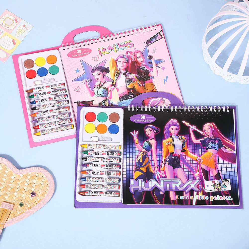 Livre de coloriage Kpop Demon Hunters